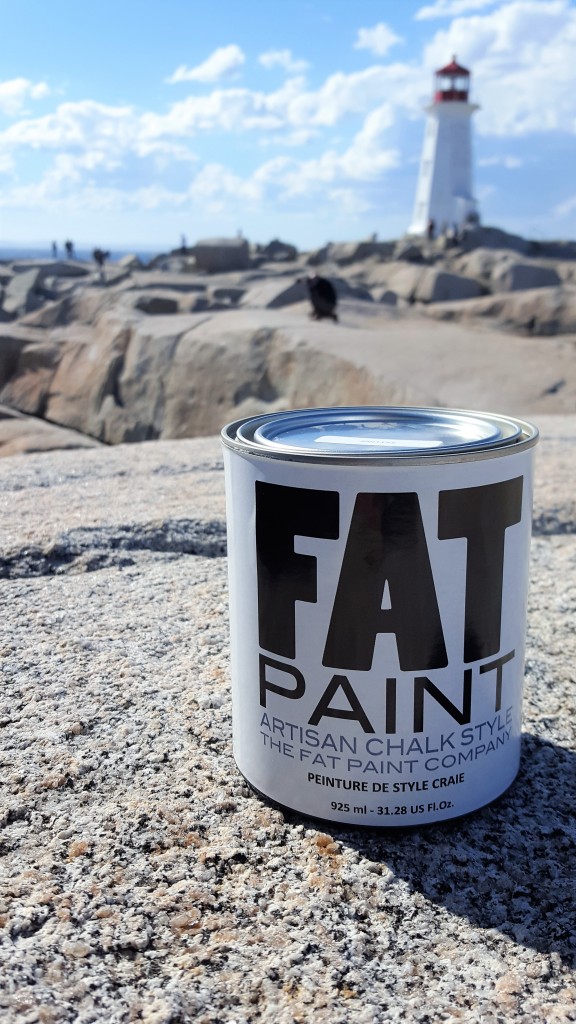 #FATwashere - Canny at Peggy's Cove Lighthouse