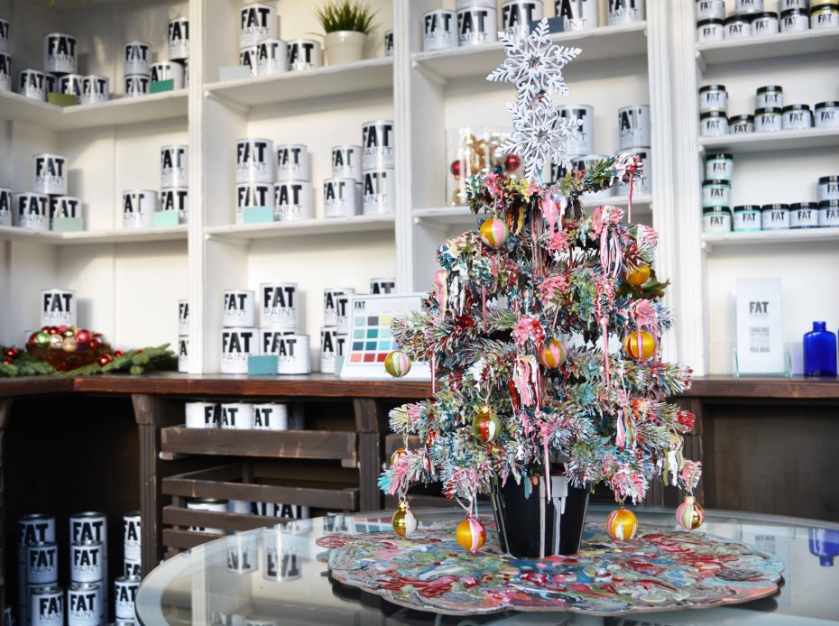 A Very FAT Christmas Tree DIY The FAT Paint Company